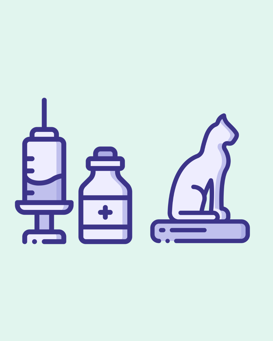 Vacunas para gatos a domicilio